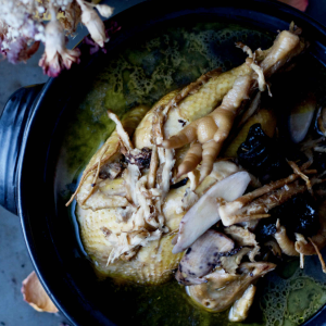 Herbal Chicken Bone Broth